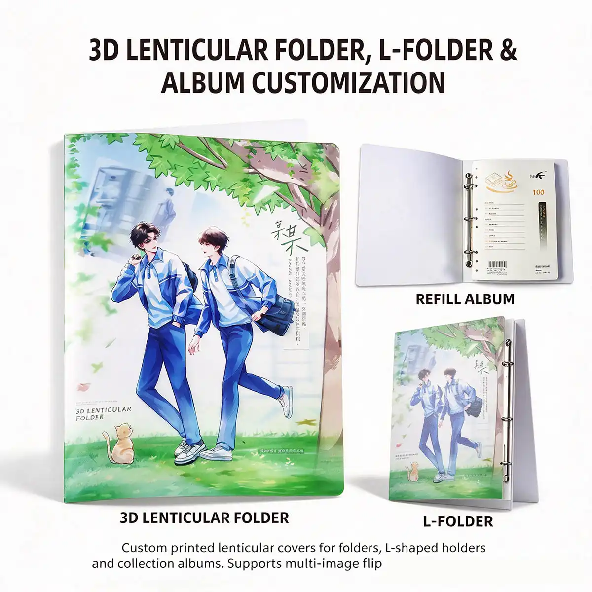 3D Lenticular Folder & Album