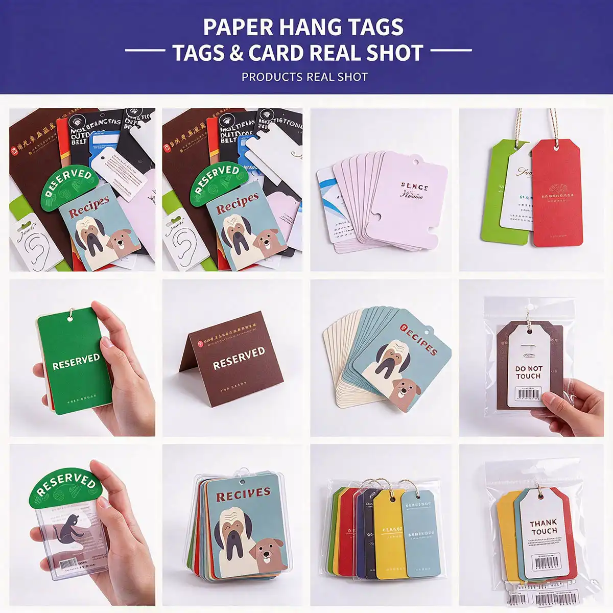 Custom Paper Hang Tags